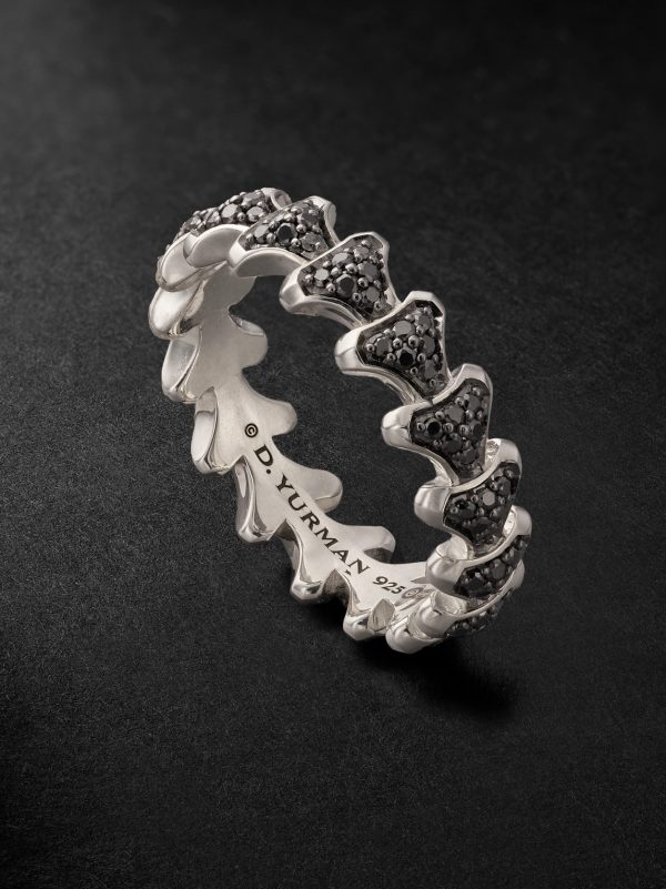 Armory Sterling Silver Diamond Ring Armory Sterling Silver Diamond Ring