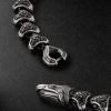 Armory Sterling Silver Diamond Bracelet - BK Armory Sterling Silver Diamond Bracelet - BK
