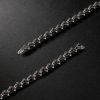Armory Sterling Silver Diamond Necklace - BK Armory Sterling Silver Diamond Necklace - BK