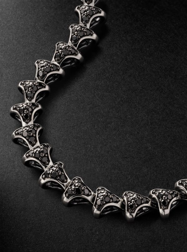 Armory Sterling Silver Diamond Necklace - CU Armory Sterling Silver Diamond Necklace - CU