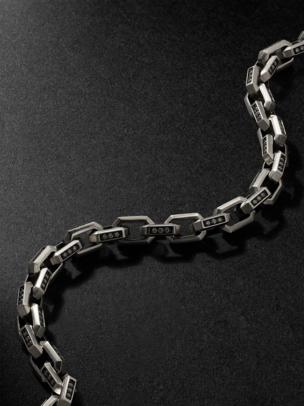 Streamline® Sterling Silver Diamond Chain Bracelet - CU