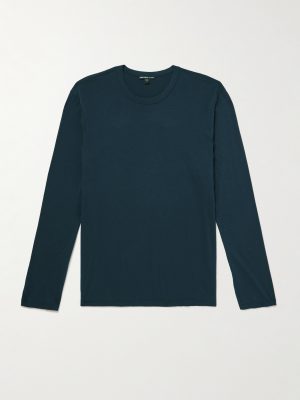 Lotus Slim-Fit Cotton-Jersey T-Shirt Lotus Slim-Fit Cotton-Jersey T-Shirt