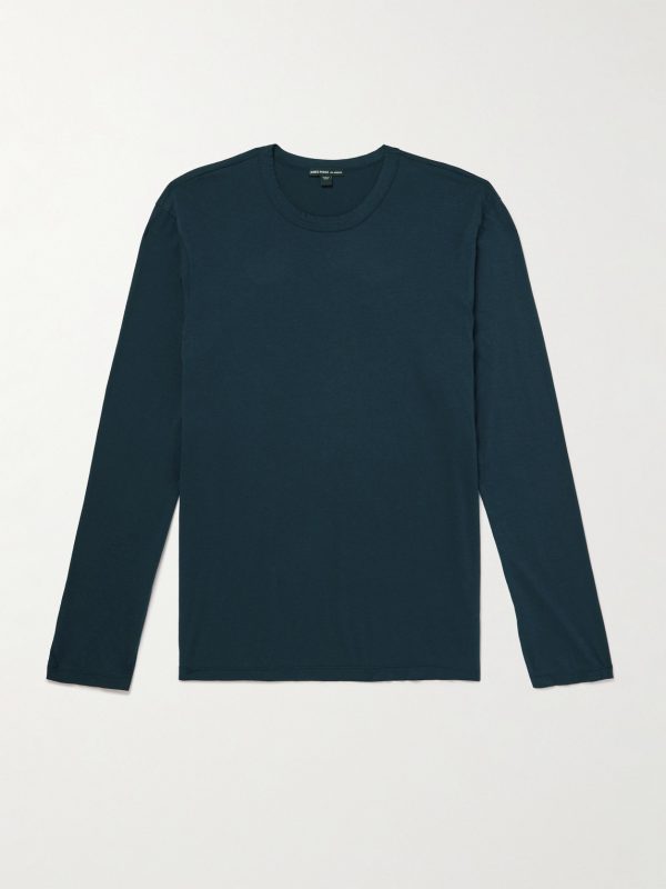 Lotus Slim-Fit Cotton-Jersey T-Shirt Lotus Slim-Fit Cotton-Jersey T-Shirt