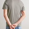 Lotus Brushed Cotton-Jersey T-Shirt - BK Lotus Brushed Cotton-Jersey T-Shirt - BK