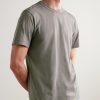 Lotus Brushed Cotton-Jersey T-Shirt - FR Lotus Brushed Cotton-Jersey T-Shirt - FR