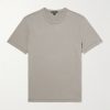 Lotus Brushed Cotton-Jersey T-Shirt Lotus Brushed Cotton-Jersey T-Shirt