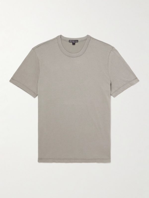 Lotus Brushed Cotton-Jersey T-Shirt Lotus Brushed Cotton-Jersey T-Shirt