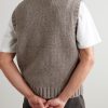Yak and Merino Wool-Blend Sweater Vest - BK Yak and Merino Wool-Blend Sweater Vest - BK