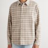 Checked Wool-Blend Flannel Overshirt - FR Checked Wool-Blend Flannel Overshirt - FR