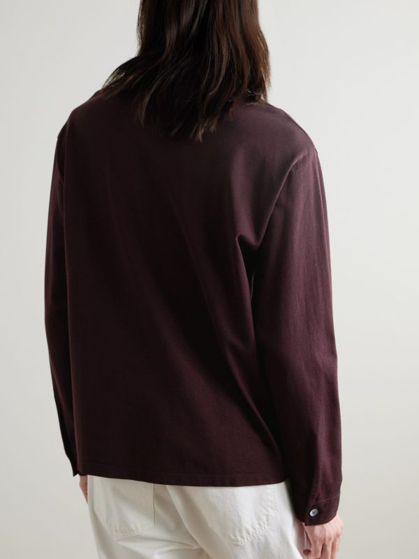 Mercerised Cotton-Piqué Polo Shirt - BK