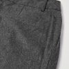 Straight-Leg Pleated Wool-Blend Flannel Trousers - CU Straight-Leg Pleated Wool-Blend Flannel Trousers - CU