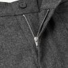 Straight-Leg Pleated Wool-Blend Flannel Trousers - E1 Straight-Leg Pleated Wool-Blend Flannel Trousers - E1