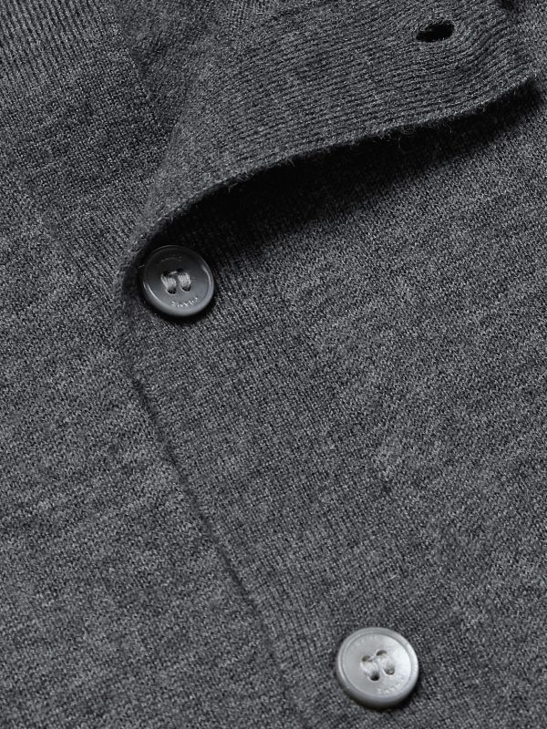 Cashmere and Wool-Blend Polo Shirt - CU
