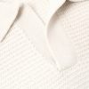 Textured Wool and Silk-Blend Polo Shirt - CU Textured Wool and Silk-Blend Polo Shirt - CU