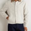 Suede-Trimmed Cotton-Canvas Jacket - FR Suede-Trimmed Cotton-Canvas Jacket - FR