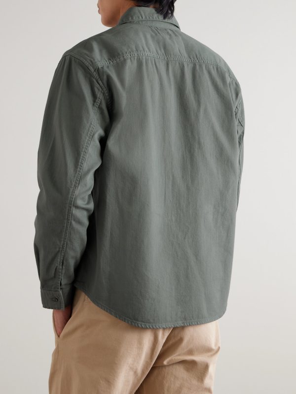 Modern Cotton-Twill Shirt - BK Modern Cotton-Twill Shirt - BK
