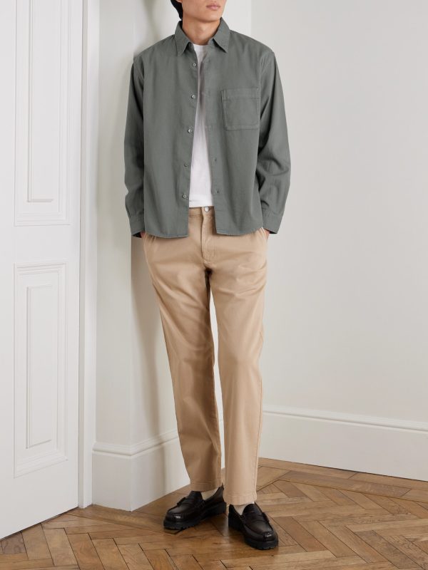 Modern Cotton-Twill Shirt - OU Modern Cotton-Twill Shirt - OU