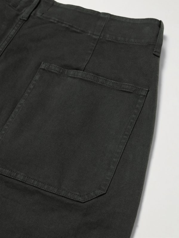 Straight-Leg Cotton-Blend Twill Chinos - CU Straight-Leg Cotton-Blend Twill Chinos - CU