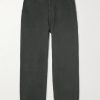 Straight-Leg Cotton-Blend Twill Chinos Straight-Leg Cotton-Blend Twill Chinos