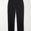 Mike Straight-Leg Organic Cotton and Linen-Blend Twill Trousers