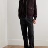 Mike Straight-Leg Organic Cotton and Linen-Blend Twill Trousers - OU