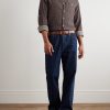 Younes Checked Cotton-Flannel Shirt - OU Younes Checked Cotton-Flannel Shirt - OU