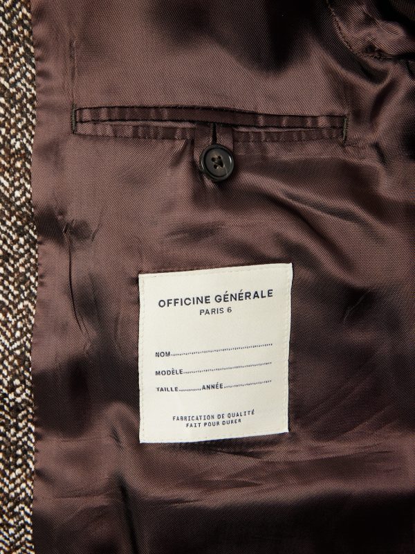 Hudson Herringbone Woven Coat - E1 Hudson Herringbone Woven Coat - E1