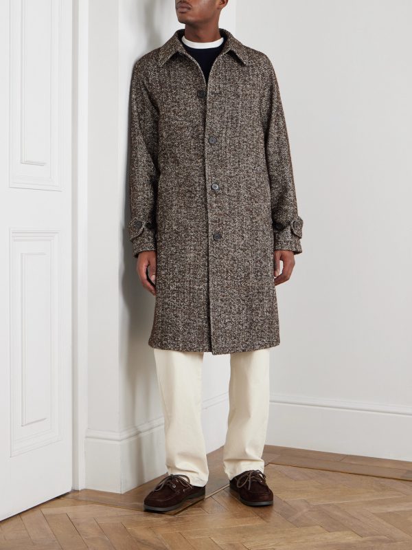 Hudson Herringbone Woven Coat - FR Hudson Herringbone Woven Coat - FR
