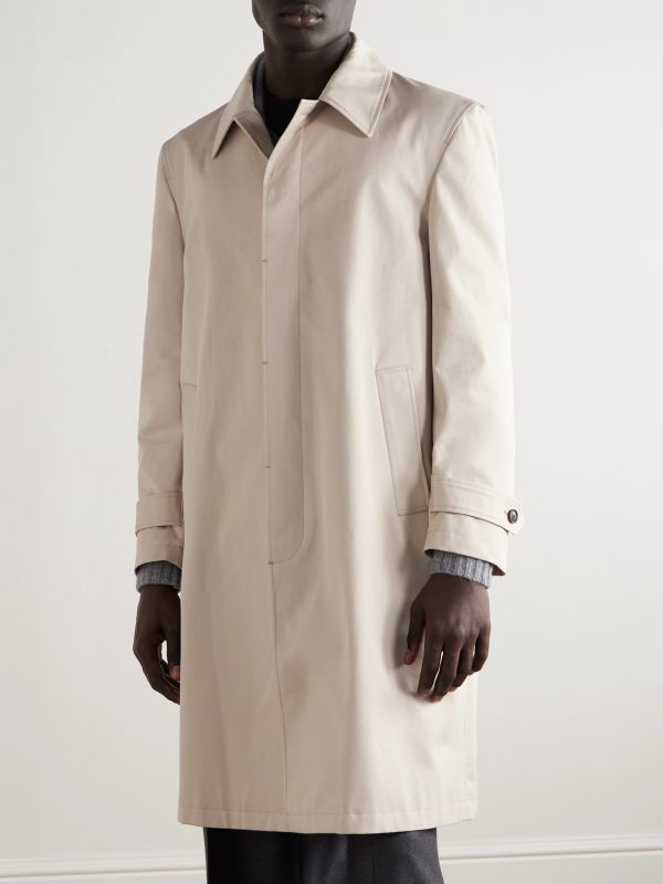Henrick Cotton-Twill Trench Coat - FR