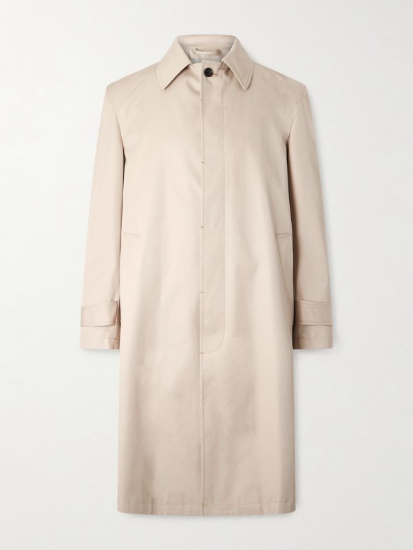 Henrick Cotton-Twill Trench Coat