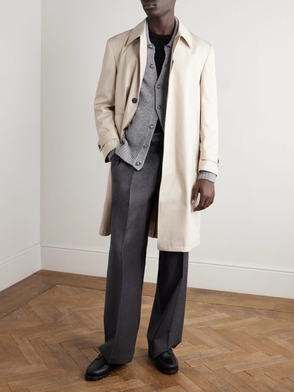 Henrick Cotton-Twill Trench Coat - OU