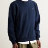 Logo-Embroidered Cotton-Jersey Sweatshirt - FR Logo-Embroidered Cotton-Jersey Sweatshirt - FR