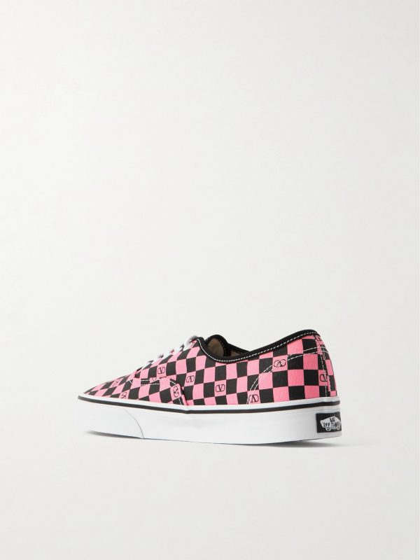 + Vans Checked Canvas Sneakers - BK