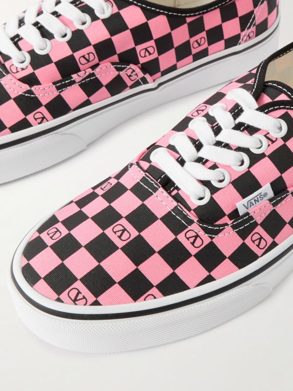+ Vans Checked Canvas Sneakers - CU