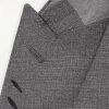 Slim-Fit Double-Breasted Wool Suit Jacket - E1