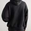 Printed Cotton-Jersey Hoodie - BK Printed Cotton-Jersey Hoodie - BK
