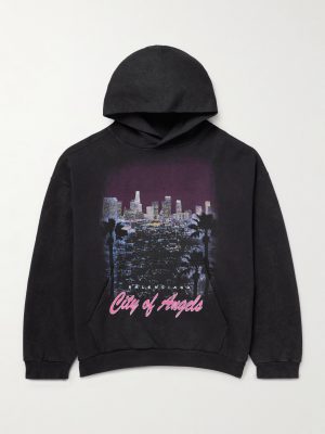 Printed Cotton-Jersey Hoodie Printed Cotton-Jersey Hoodie