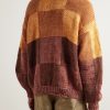 Jacquard-Knit Wool Sweater - BK Jacquard-Knit Wool Sweater - BK