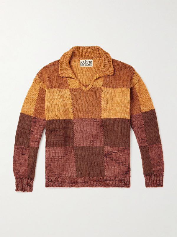 Jacquard-Knit Wool Sweater Jacquard-Knit Wool Sweater