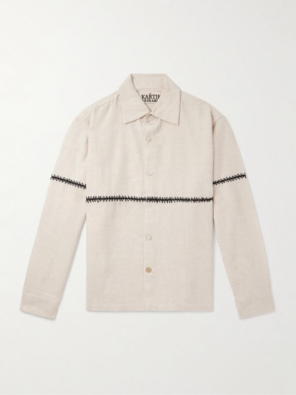 Rabari Embroidered Cotton Shirt