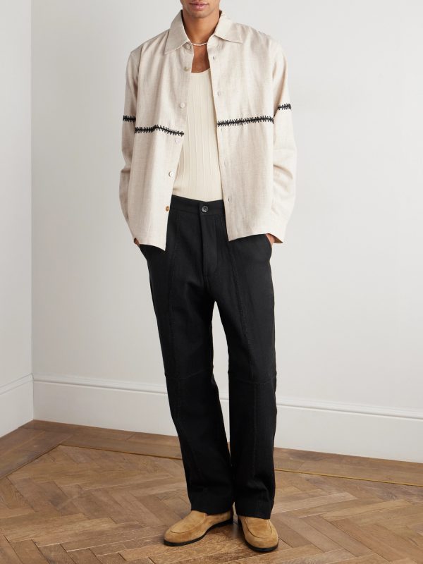 Rabari Embroidered Cotton Shirt - OU