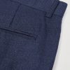 Rabari Straight-Leg Embroidered Textured-Wool Trousers - CU