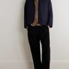 Taka Straight-Leg Embroidered Cotton-Corduroy Trousers - OU