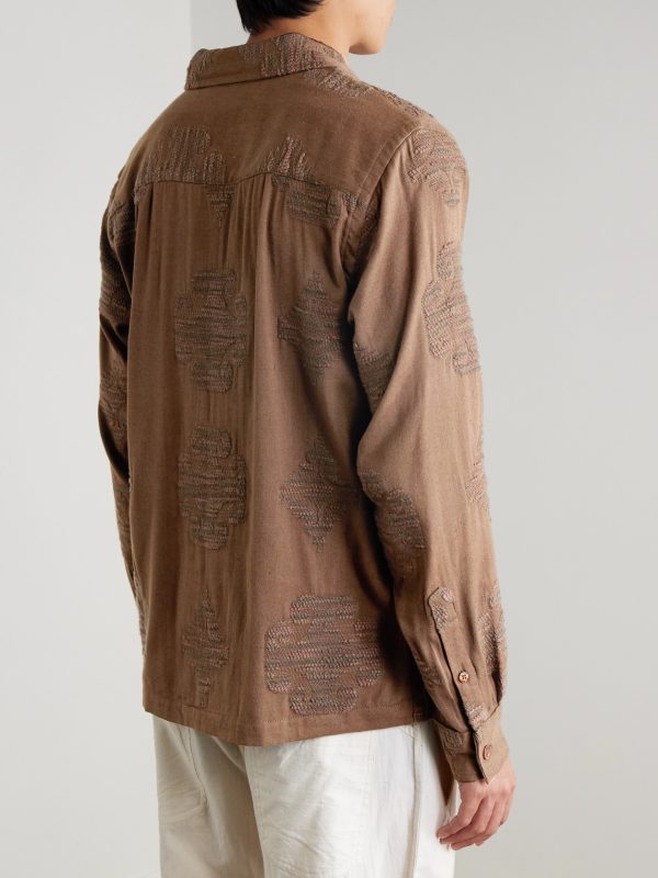 Martin Cotton-Jacquard Shirt - BK Martin Cotton-Jacquard Shirt - BK