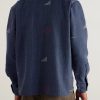 Luis Embroidered Cotton Shirt - BK Luis Embroidered Cotton Shirt - BK
