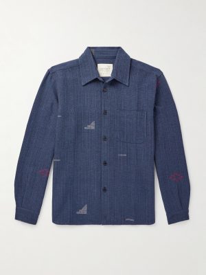 Luis Embroidered Cotton Shirt