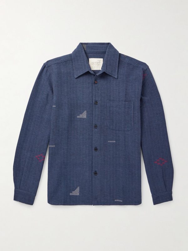 Luis Embroidered Cotton Shirt Luis Embroidered Cotton Shirt