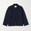Amardeep Embroidered Cotton-Herringbone Jacket Amardeep Embroidered Cotton-Herringbone Jacket