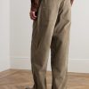 Antonio Straight-Leg Cotton-Corduroy Trousers - BK Antonio Straight-Leg Cotton-Corduroy Trousers - BK