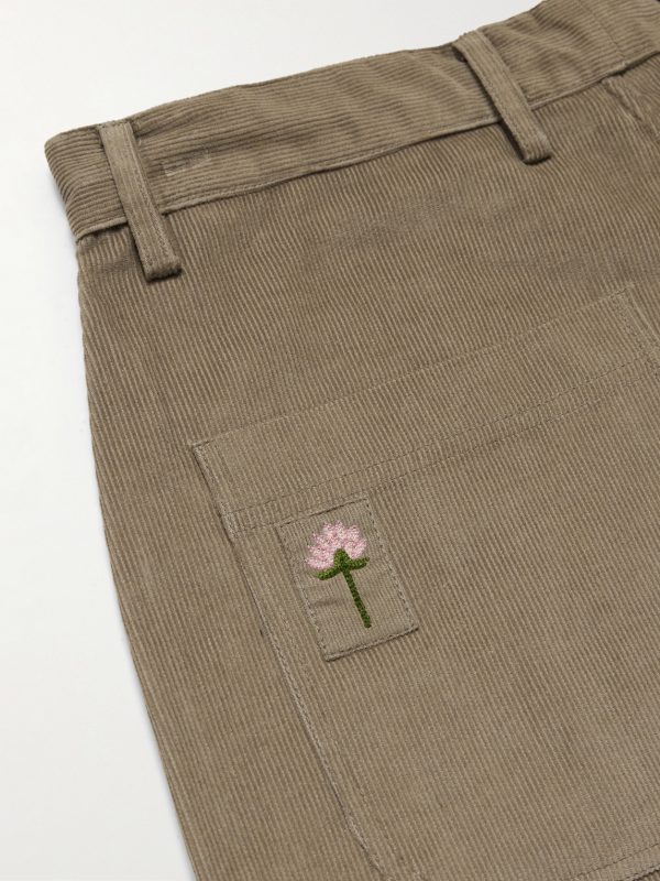 Antonio Straight-Leg Cotton-Corduroy Trousers - CU Antonio Straight-Leg Cotton-Corduroy Trousers - CU